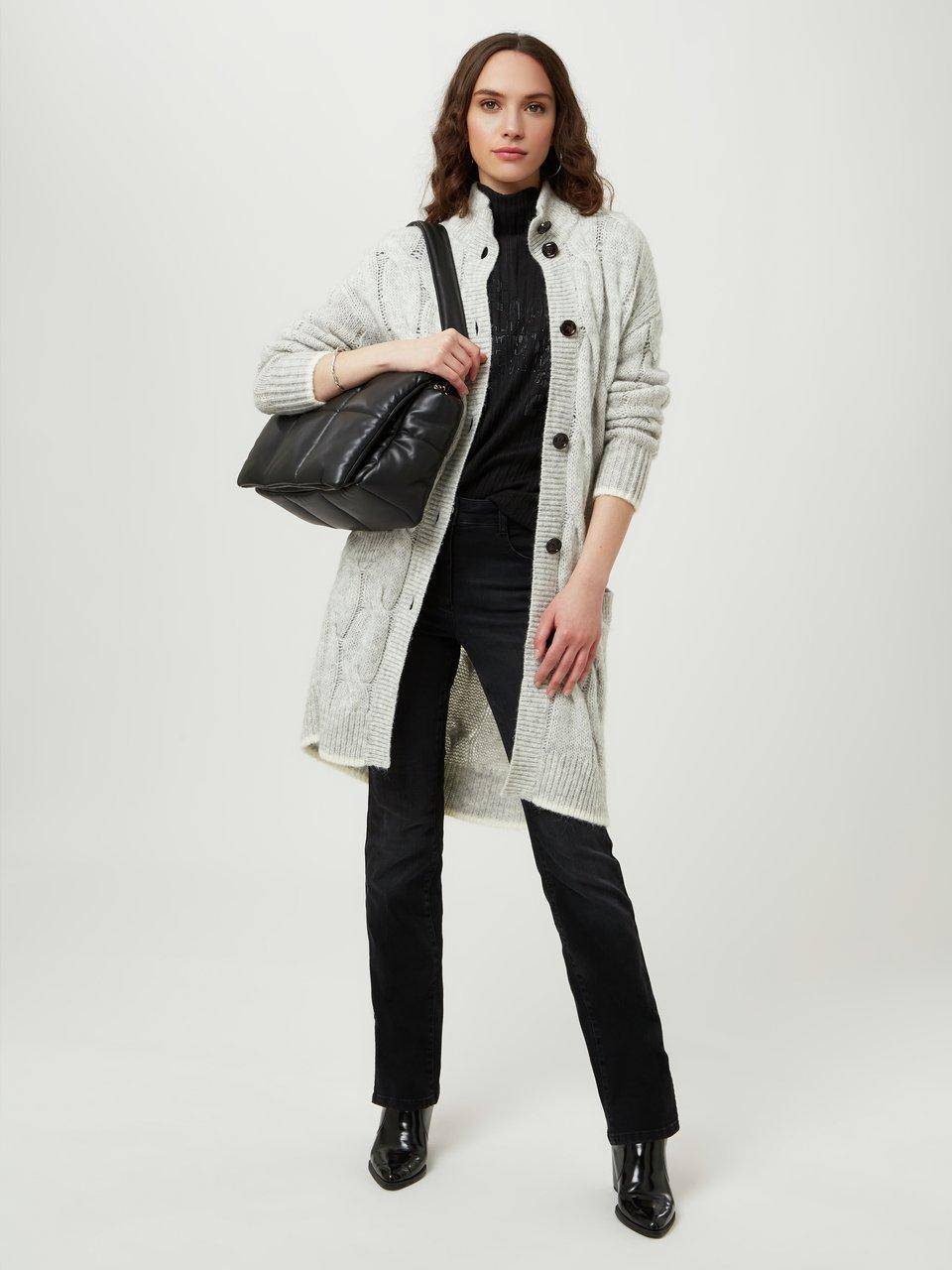 BASLER Long-Strick-Cardigan