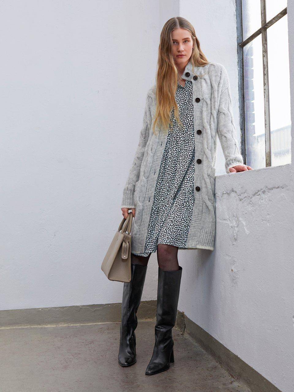 BASLER Long-Strick-Cardigan