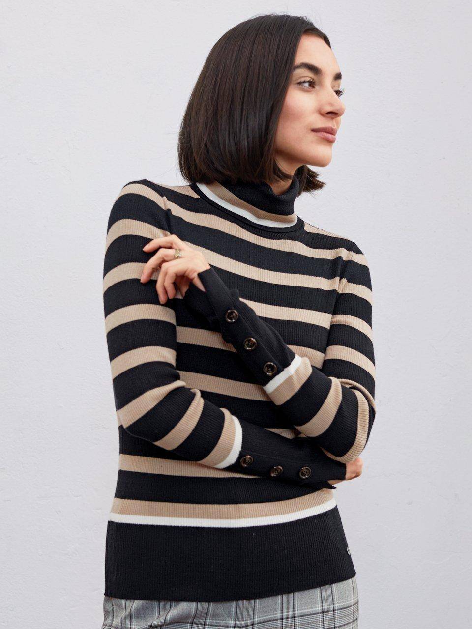 BASLER Rollkragen-Pullover