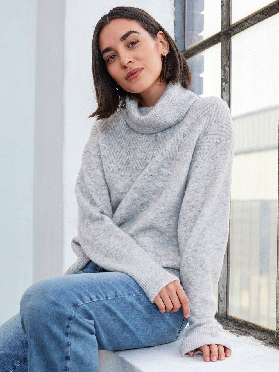 BASLER Rollkragen-Pullover