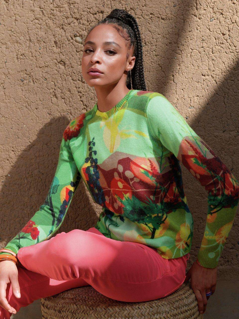 Cashmere Victim Rundhals-Pullover