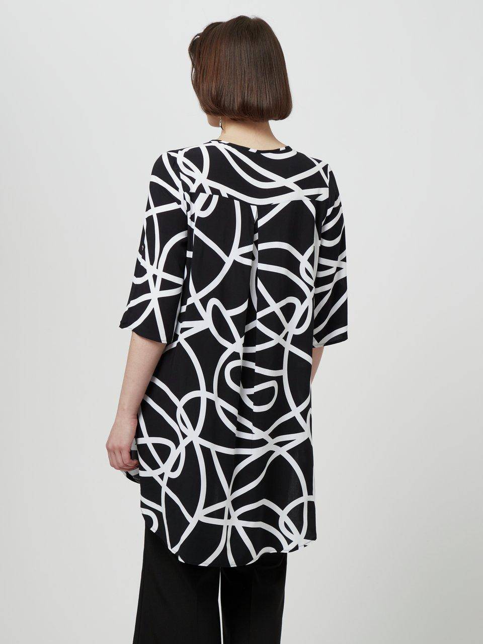 Doris Streich Long-Bluse Mit 3/4-Arm