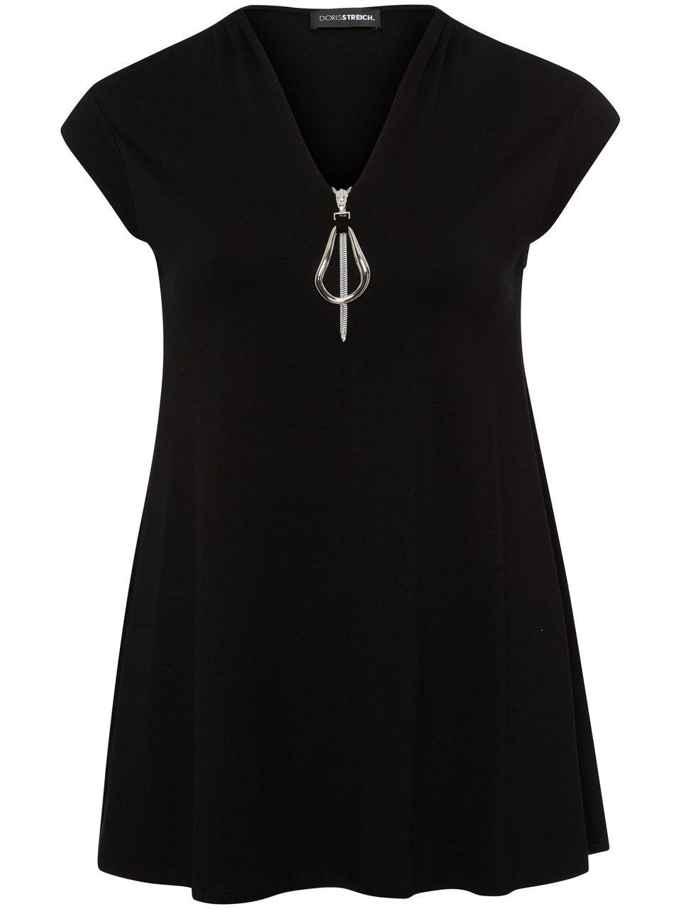 Doris Streich Long-Shirt Mit Tiefem V-Ausschnitt