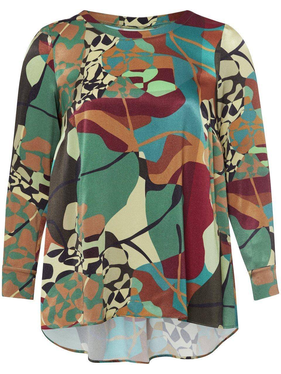 Emilia Lay Bluse Mit Rundhals-Ausschnitt