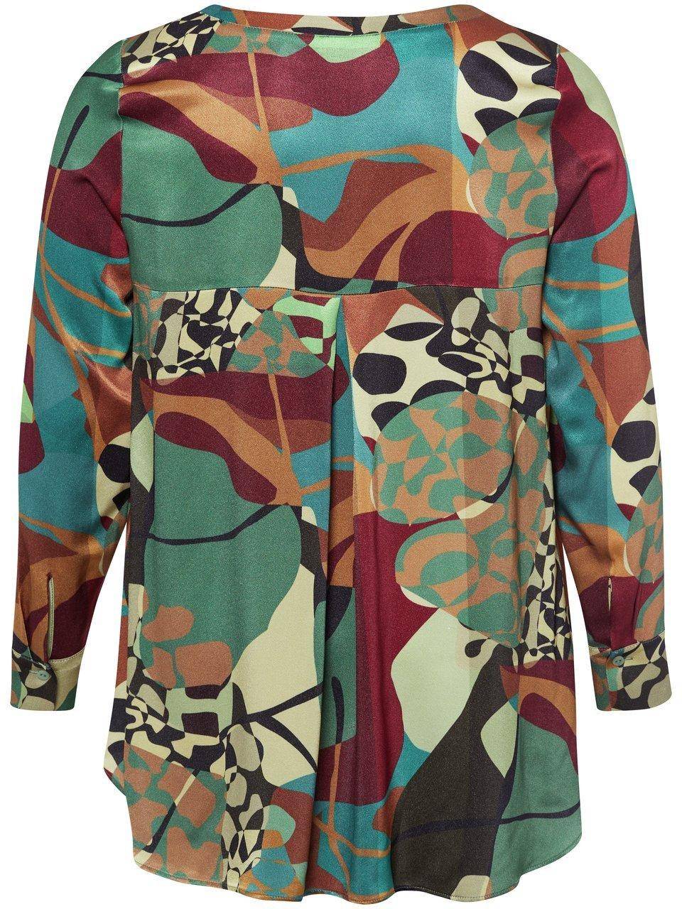 Emilia Lay Bluse Mit Rundhals-Ausschnitt