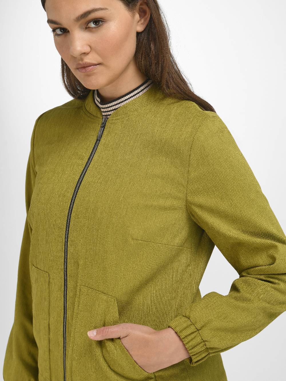 Emilia Lay Cord-Blouson