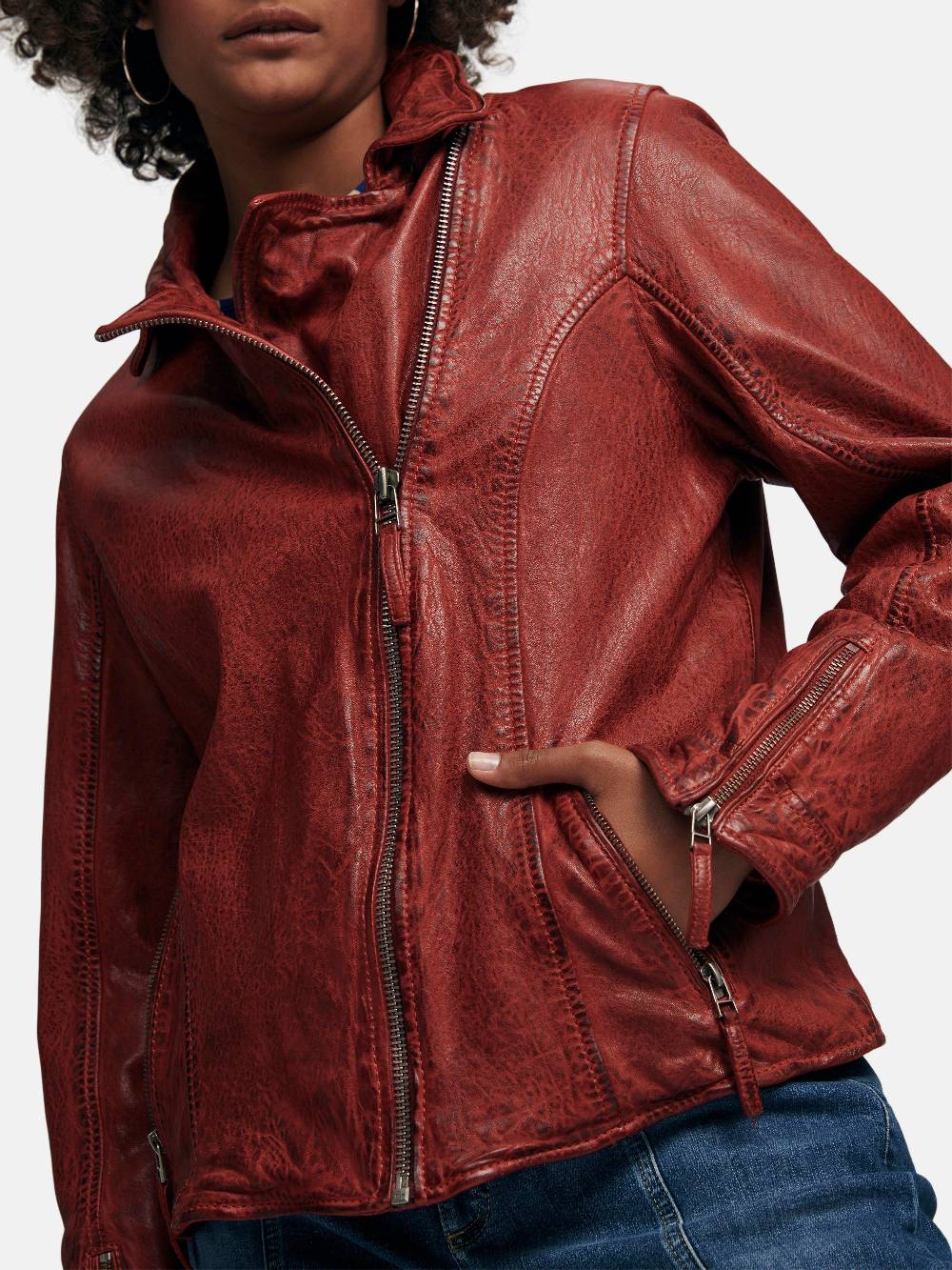 Emilia Lay Lederjacke