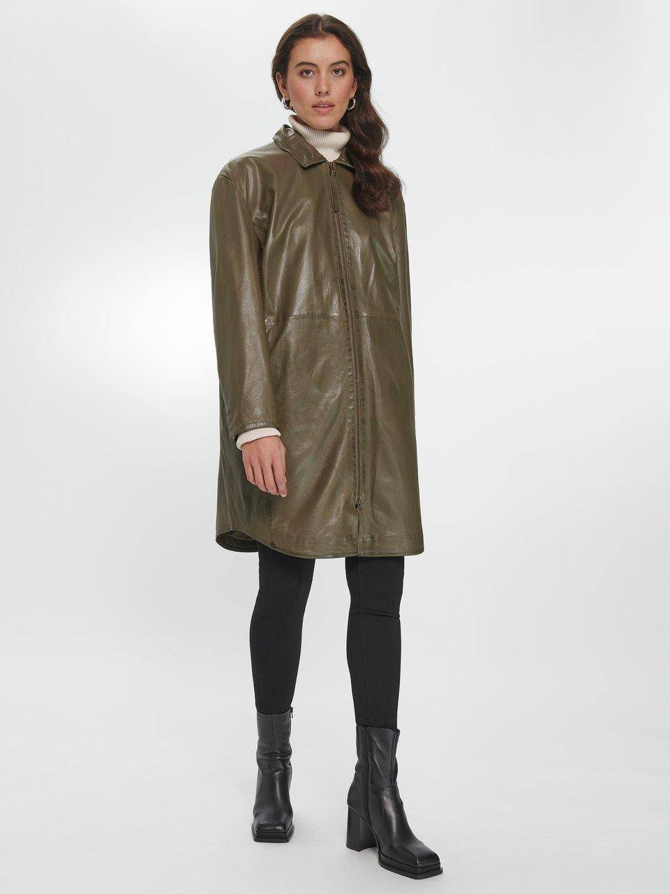 Emilia Lay Ledermantel