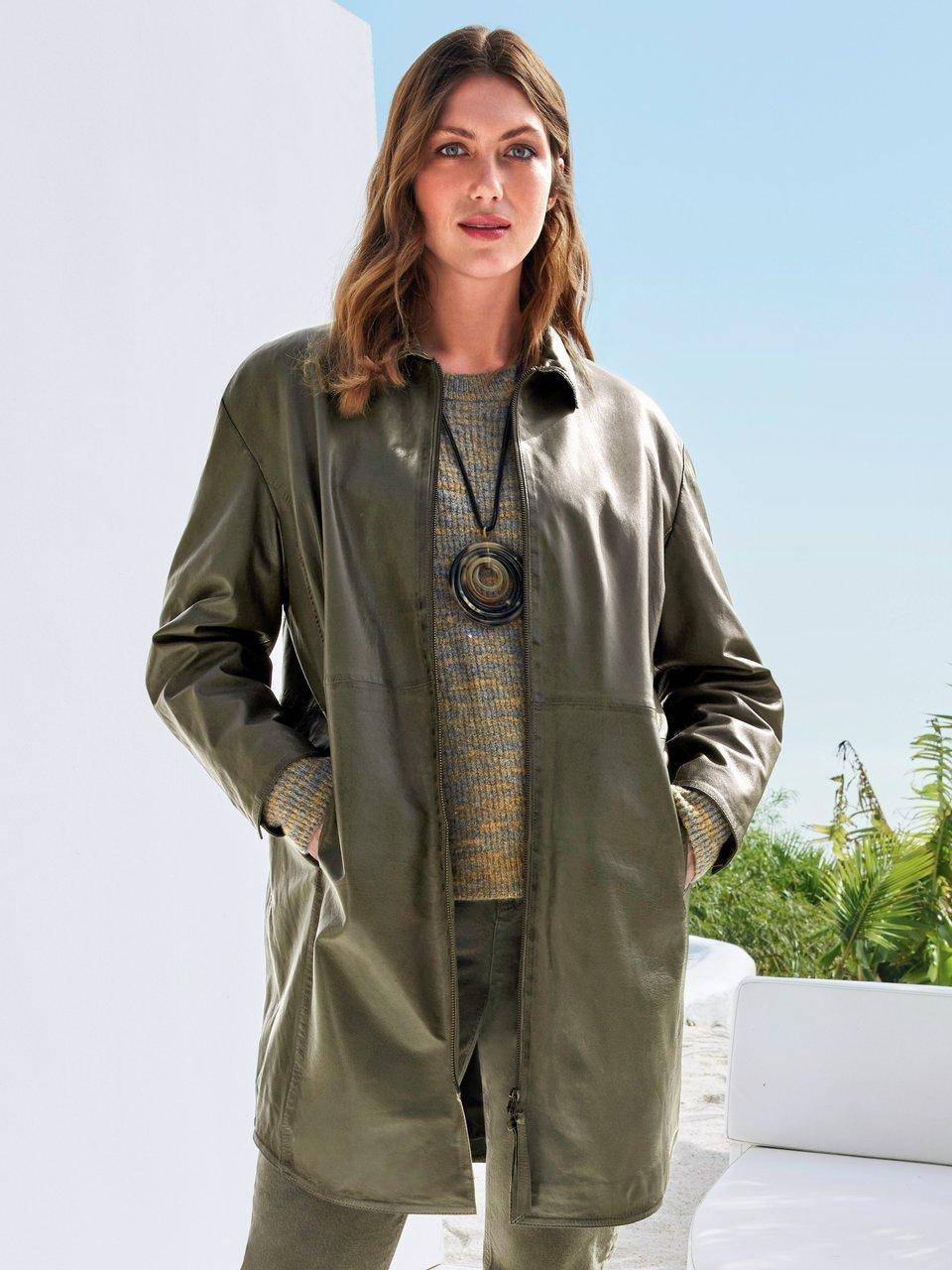 Emilia Lay Ledermantel