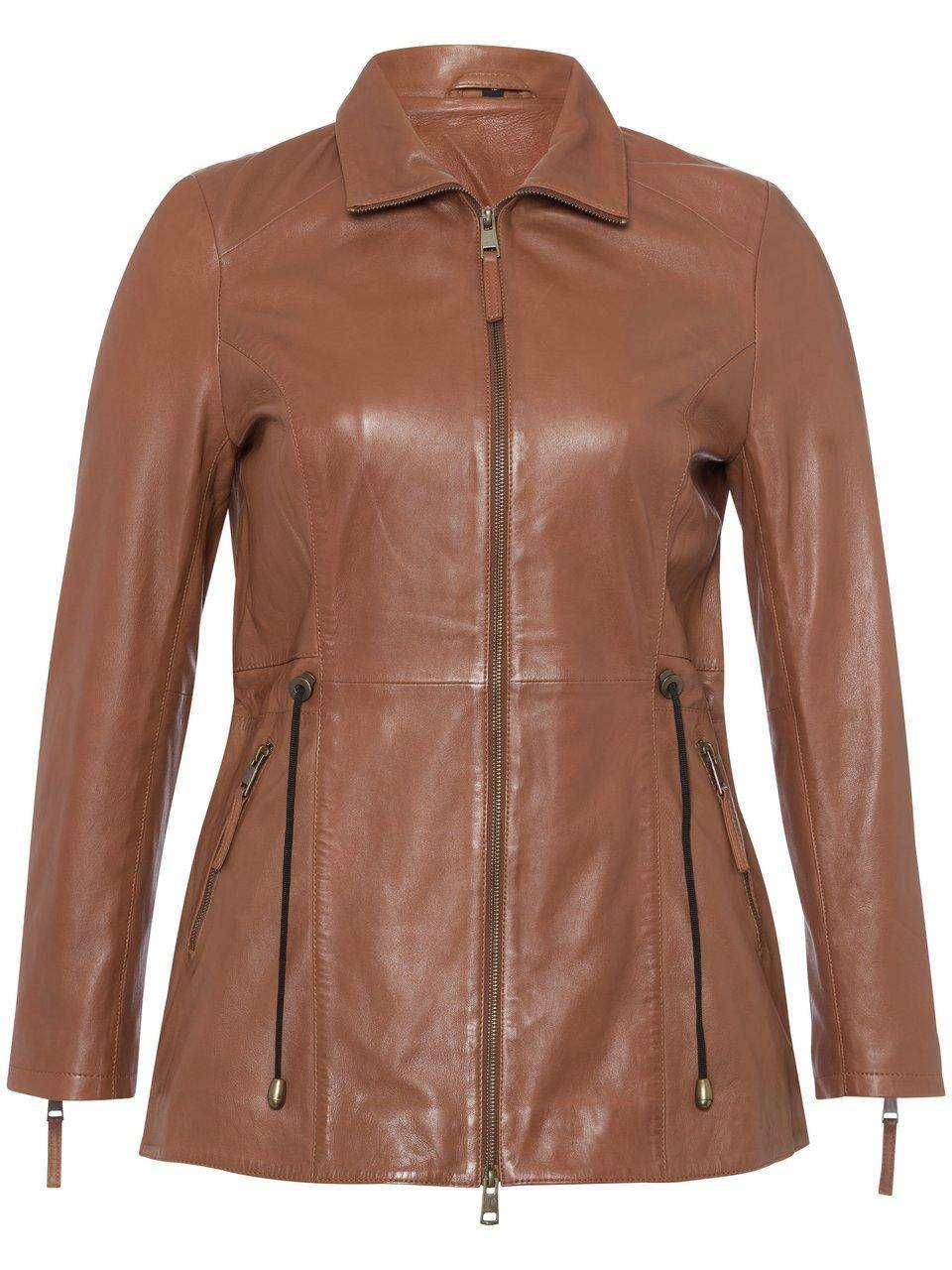 Emilia Lay Lederparka Aus 100% Leder