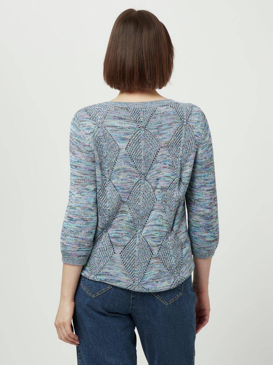 Emilia Lay Rundhals-Pullover Mit 3/4-Arm
