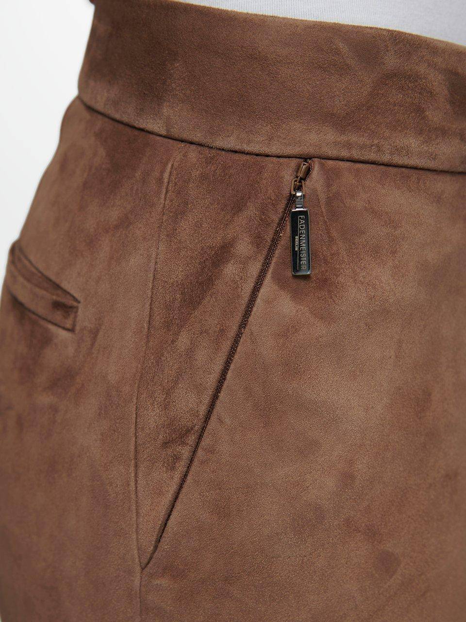 Fadenmeister Berlin Knöchellange Lederhose