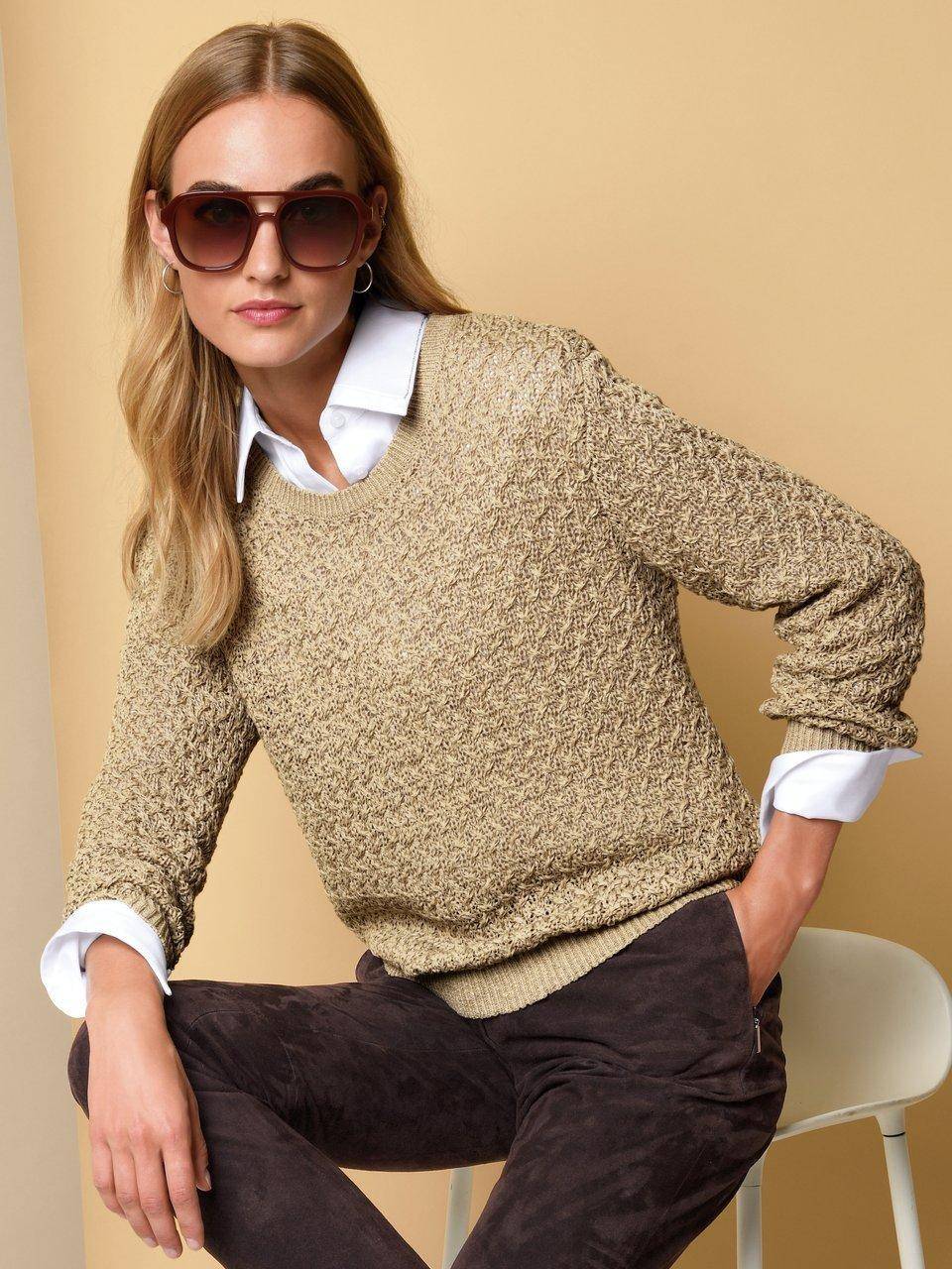 Fadenmeister Berlin Rundhals-Pullover