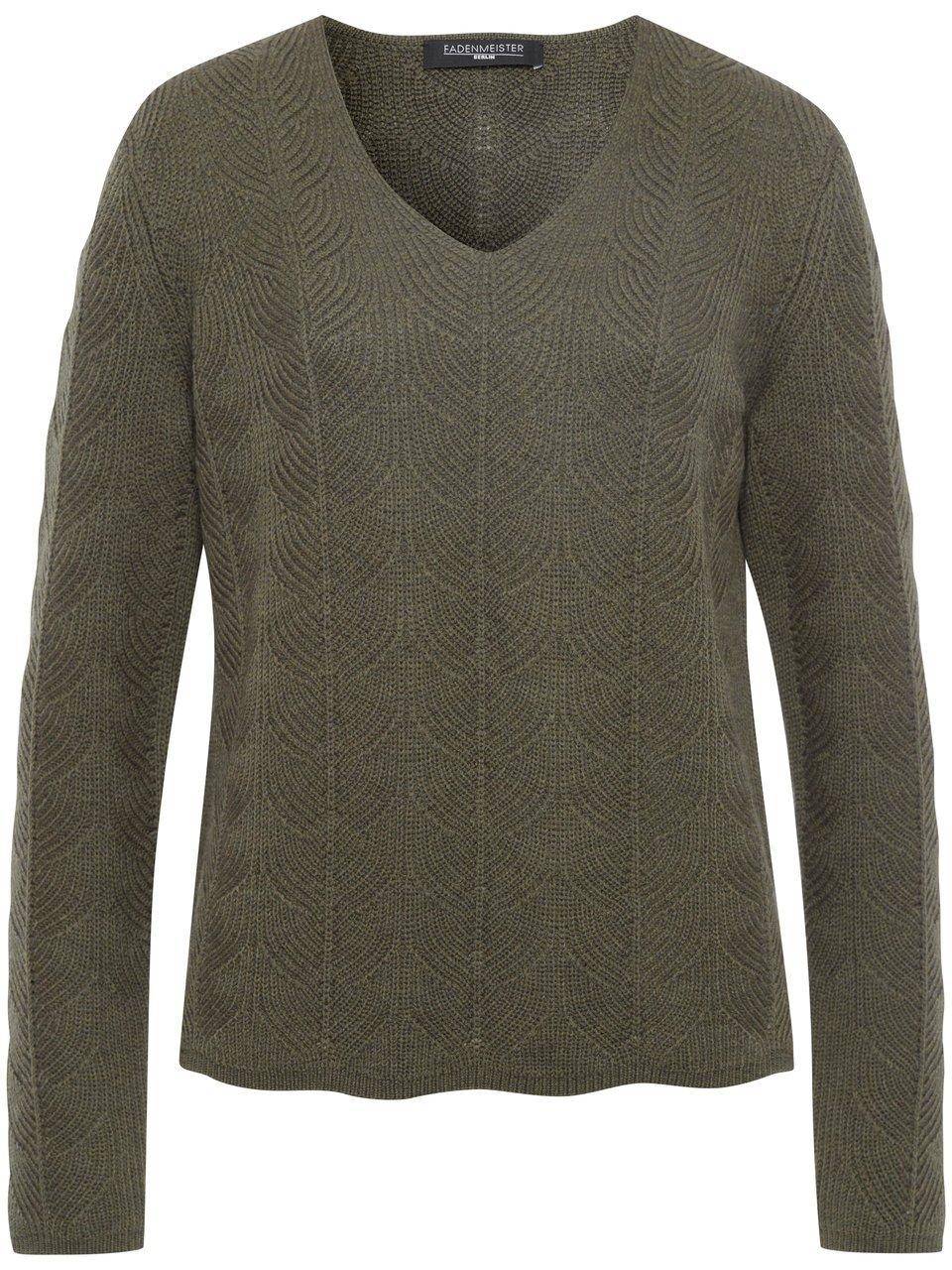 Fadenmeister Berlin V-Pullover