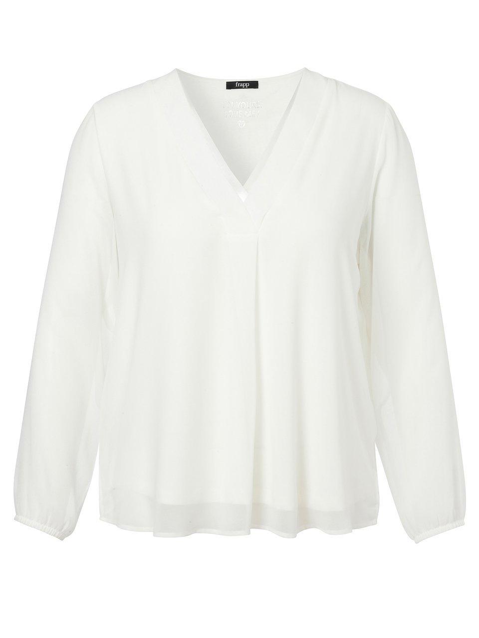 Frapp Bluse Mit V-Ausschnitt