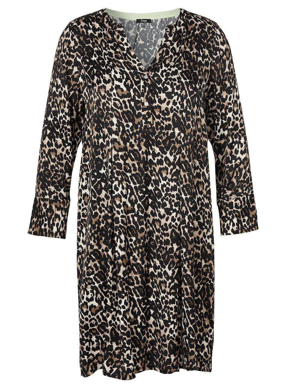 Frapp Kleid Mit V-Ausschnitt