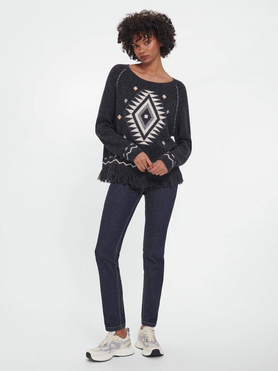 Grace Rundhals-Pullover