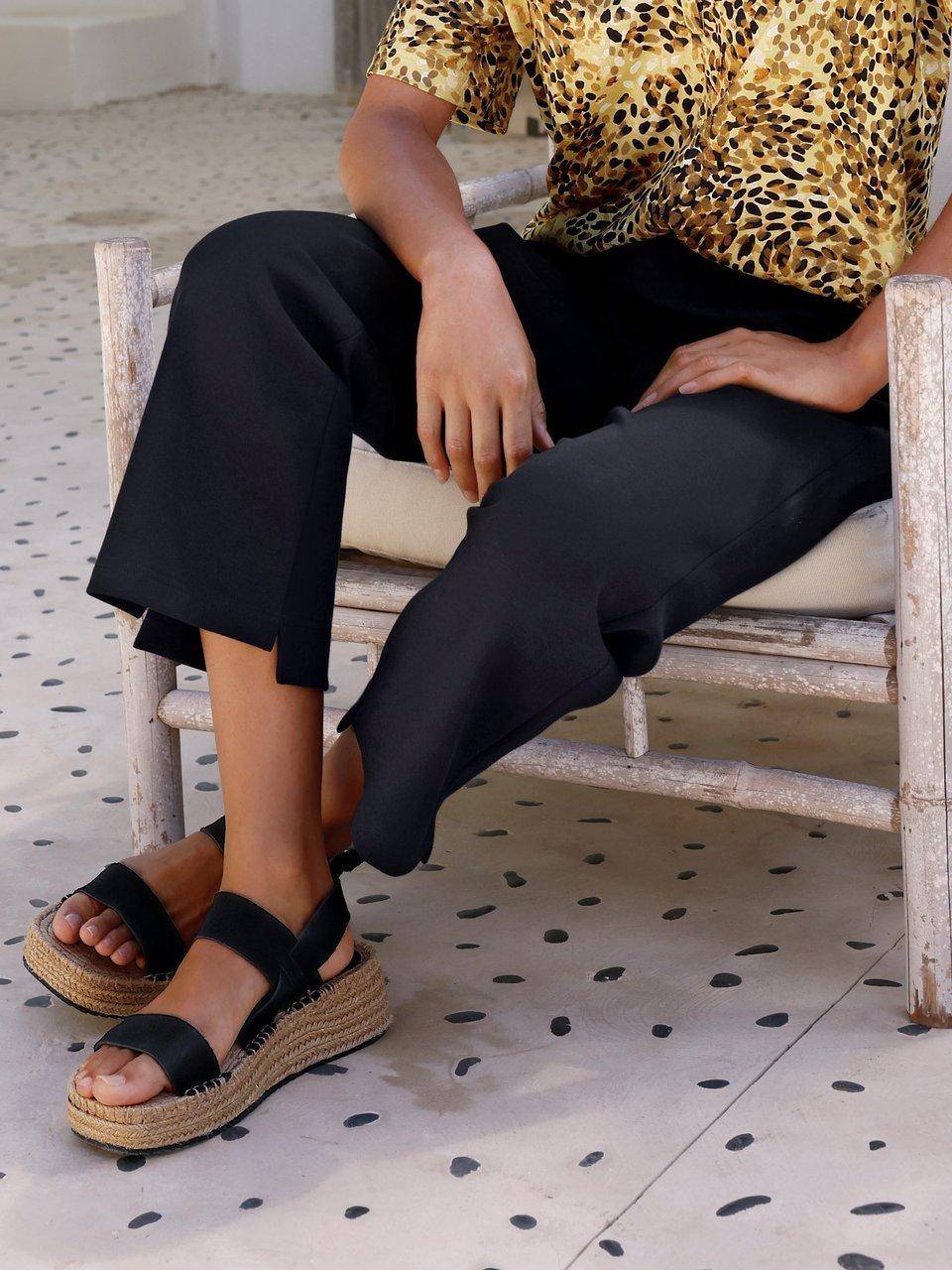 Green Cotton 7/8-Hose Margrehte