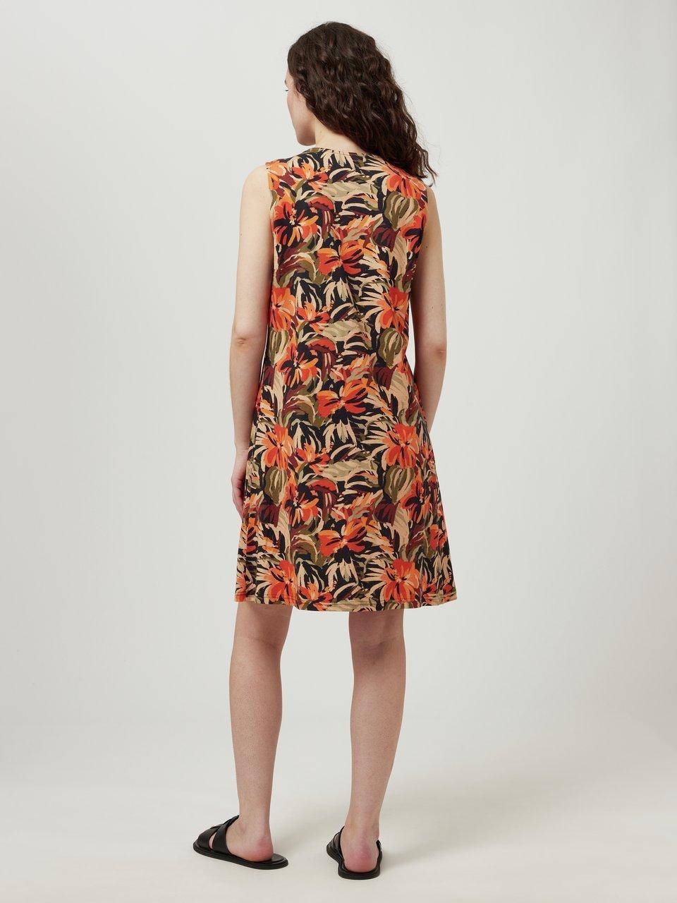 Green Cotton Ärmelloses Jersey-Hängerchen Mynthe