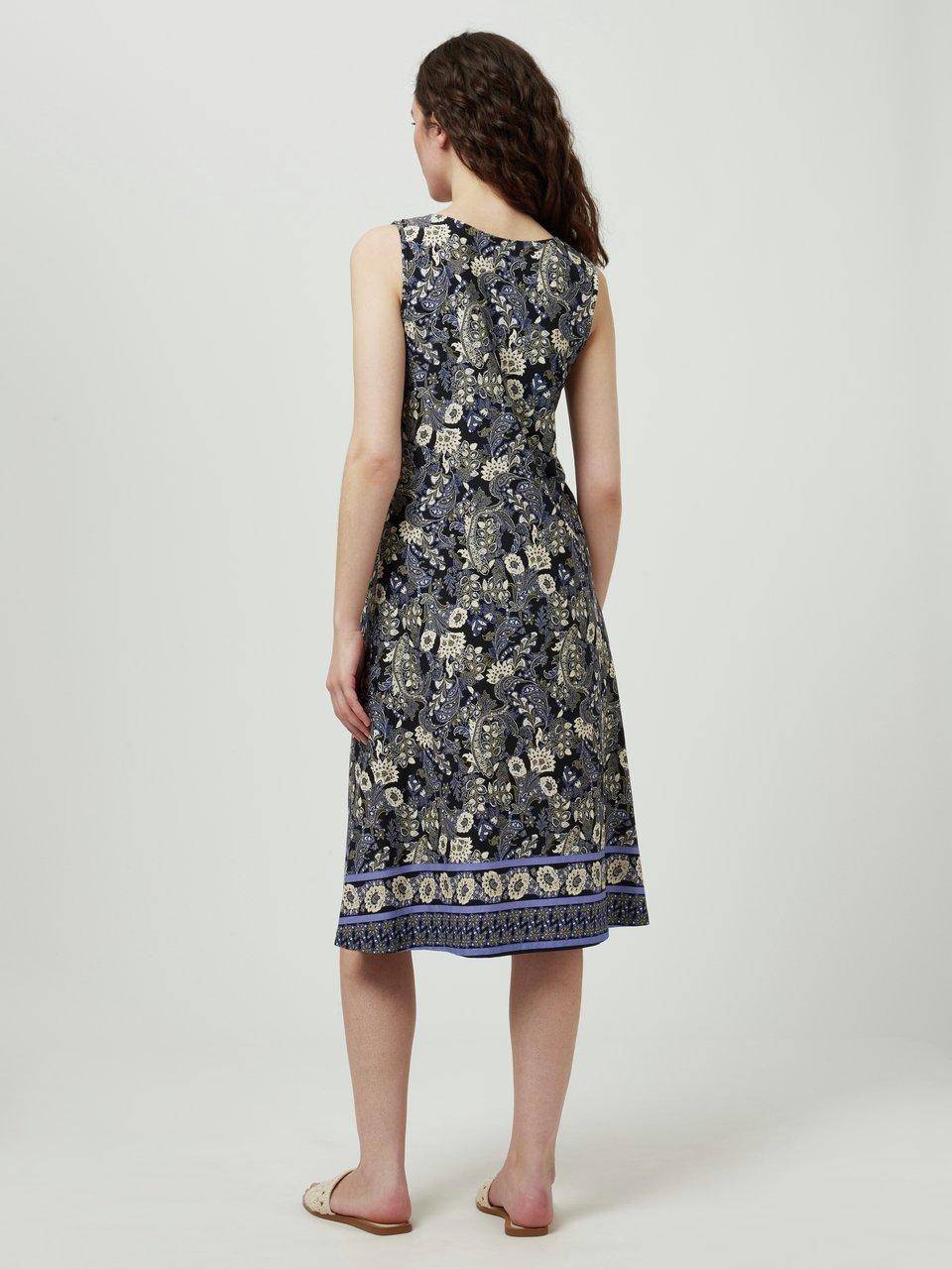 Green Cotton Ärmelloses Jerseykleid Julie