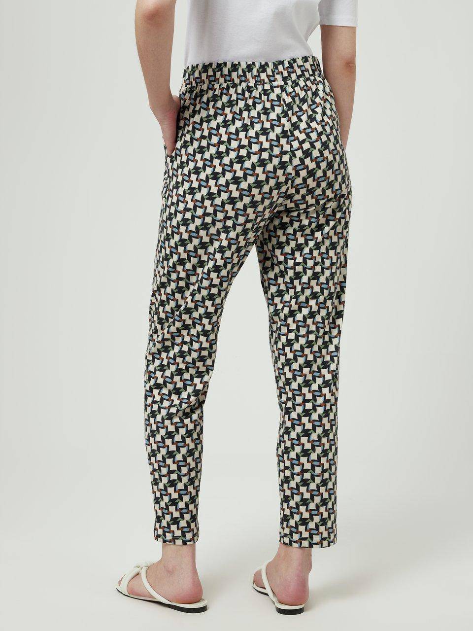 Green Cotton Bundfalten-Hose Karla