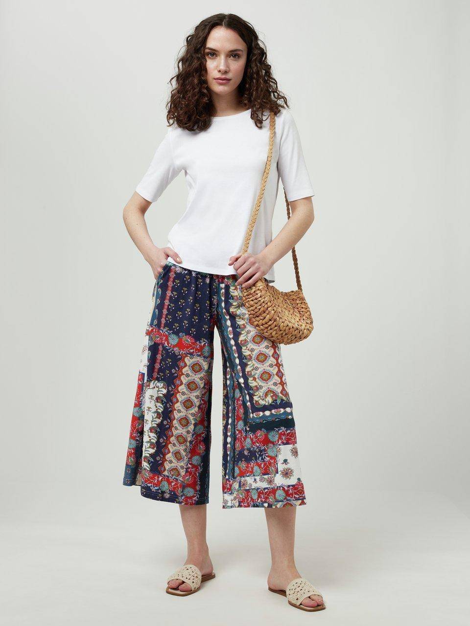 Green Cotton Culotte Henriette