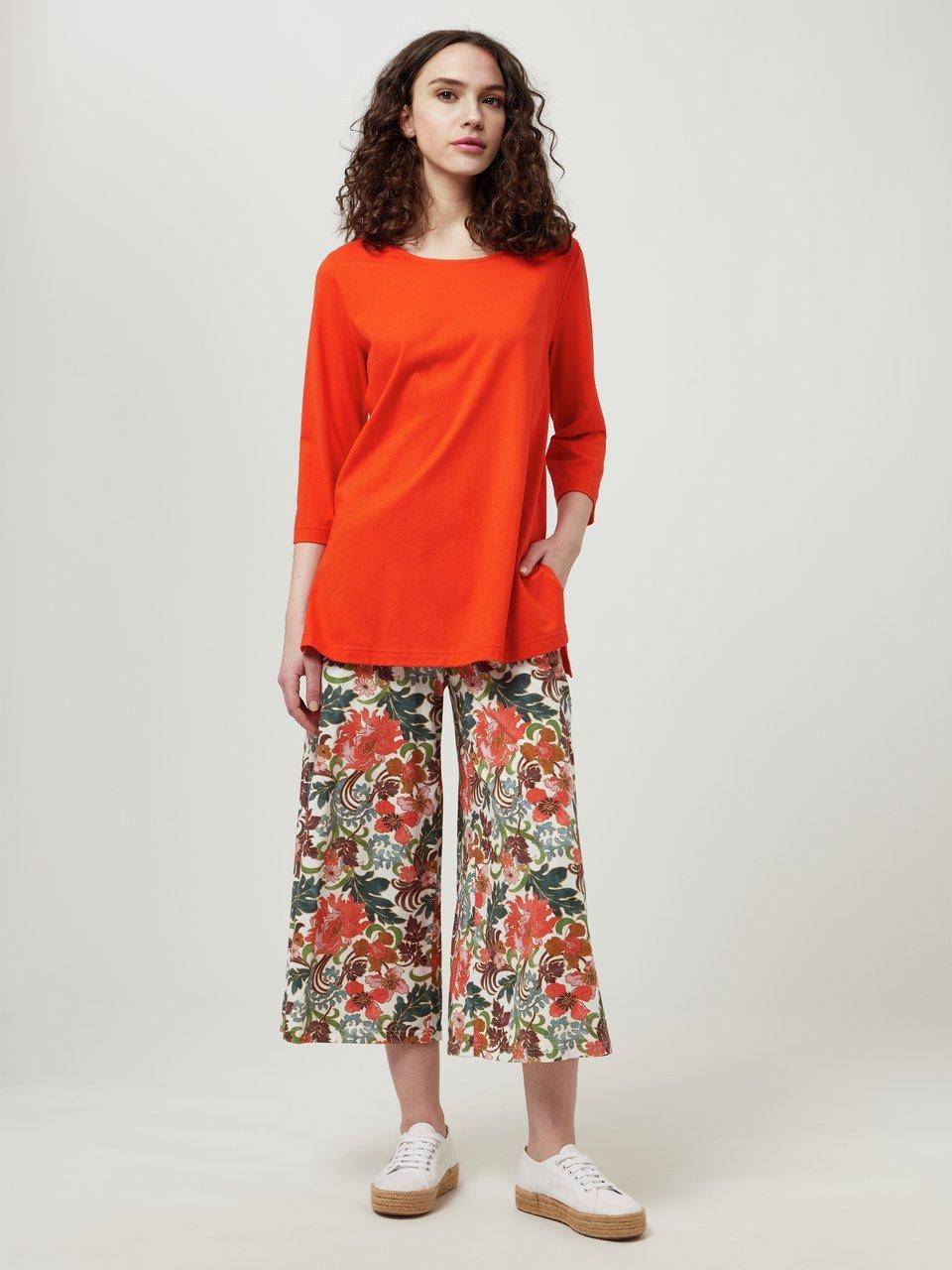 Green Cotton Culotte Henriette