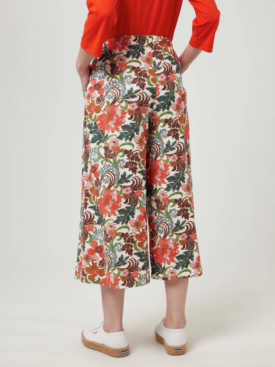 Green Cotton Culotte Henriette