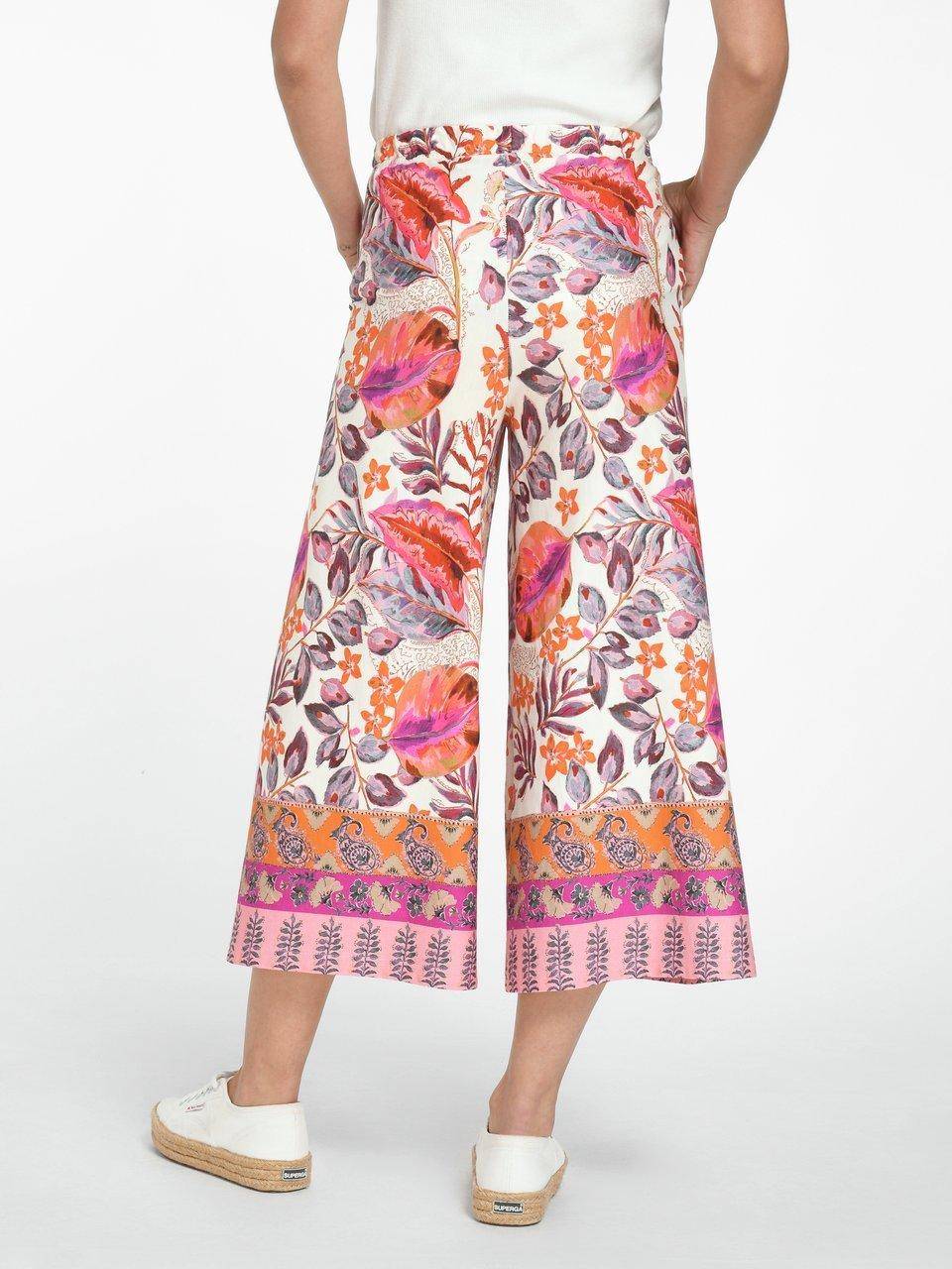 Green Cotton Culotte Henriette In 7/8-Länge