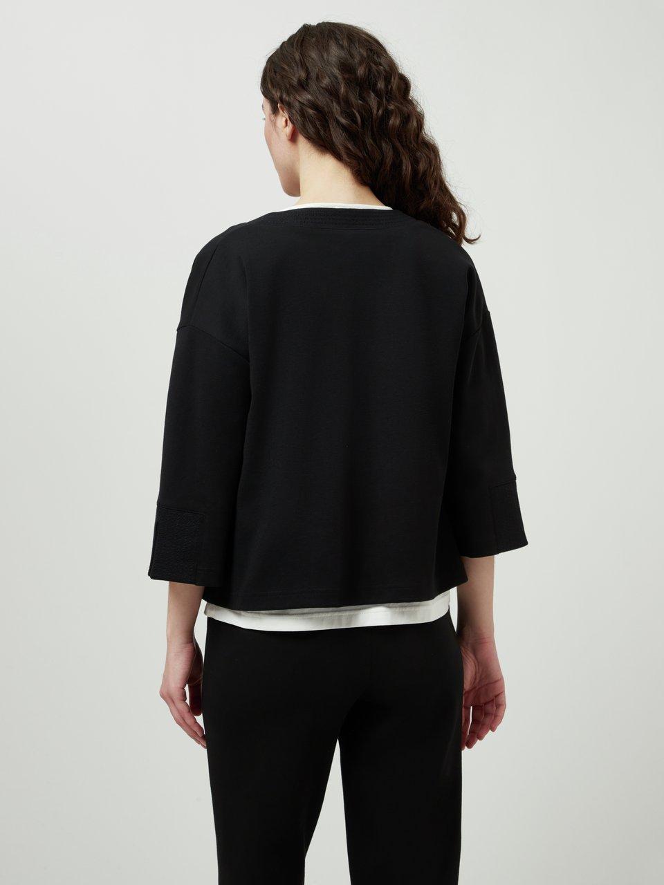 Green Cotton Jerseyjacke Dagmar