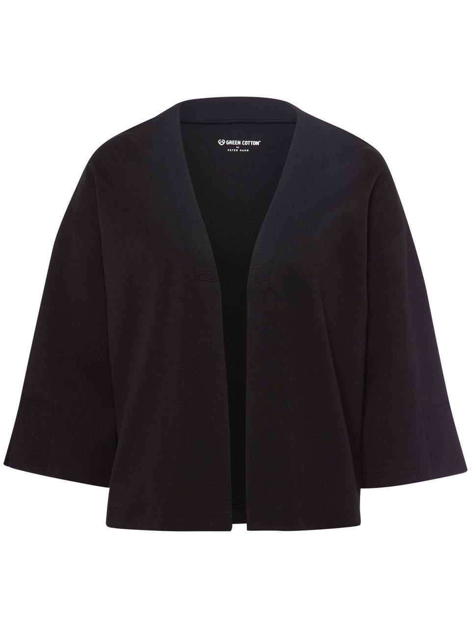 Green Cotton Jerseyjacke Dagmar