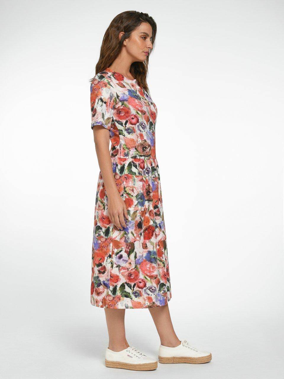 Green Cotton Jerseykleid