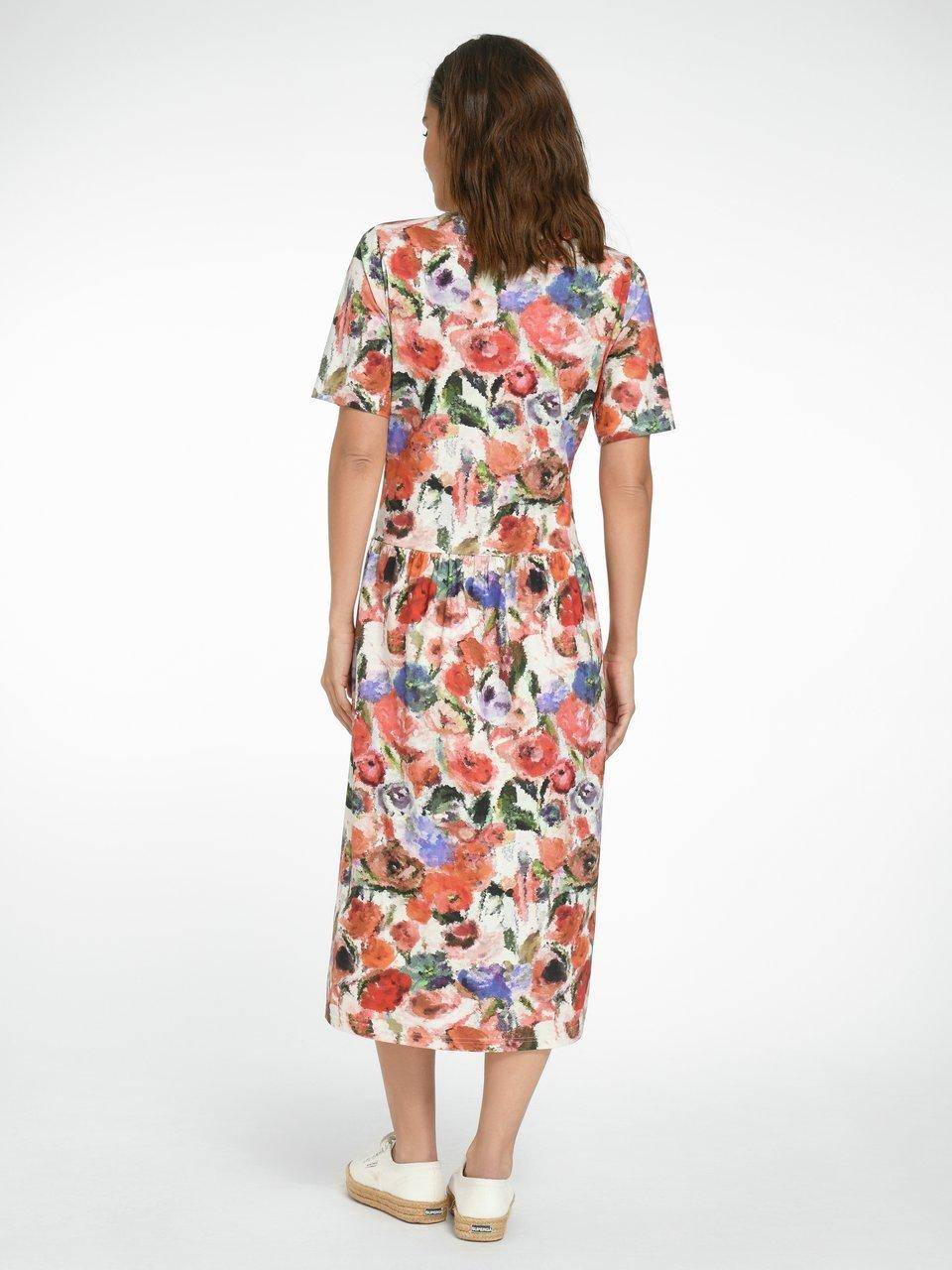 Green Cotton Jerseykleid