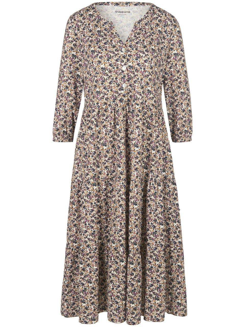 Green Cotton Jerseykleid