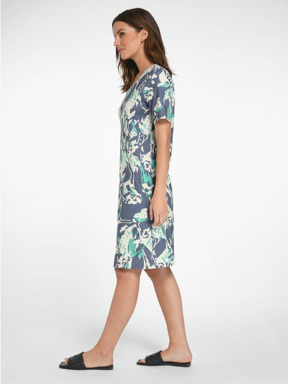 Green Cotton Jerseykleid