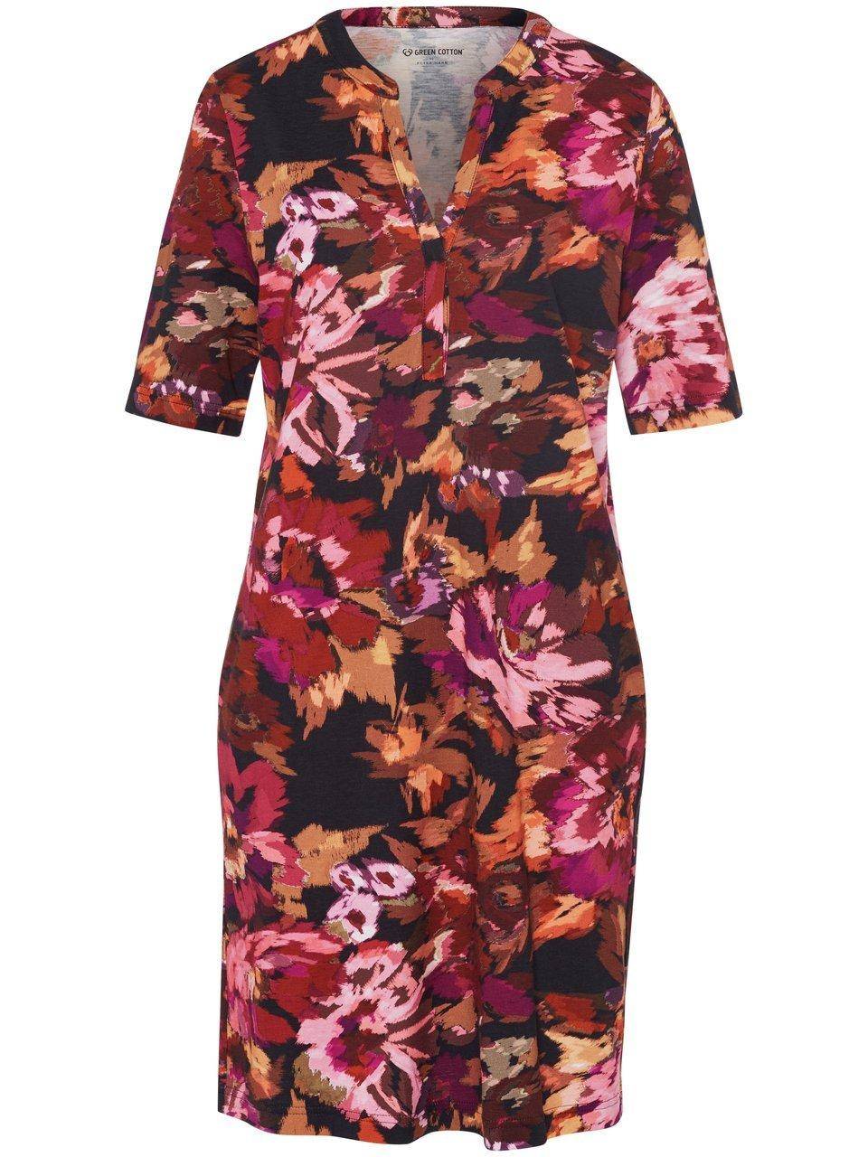 Green Cotton Jerseykleid Birthe