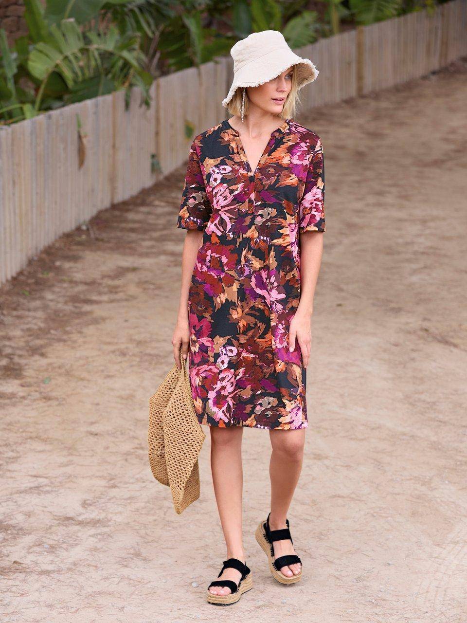 Green Cotton Jerseykleid Birthe