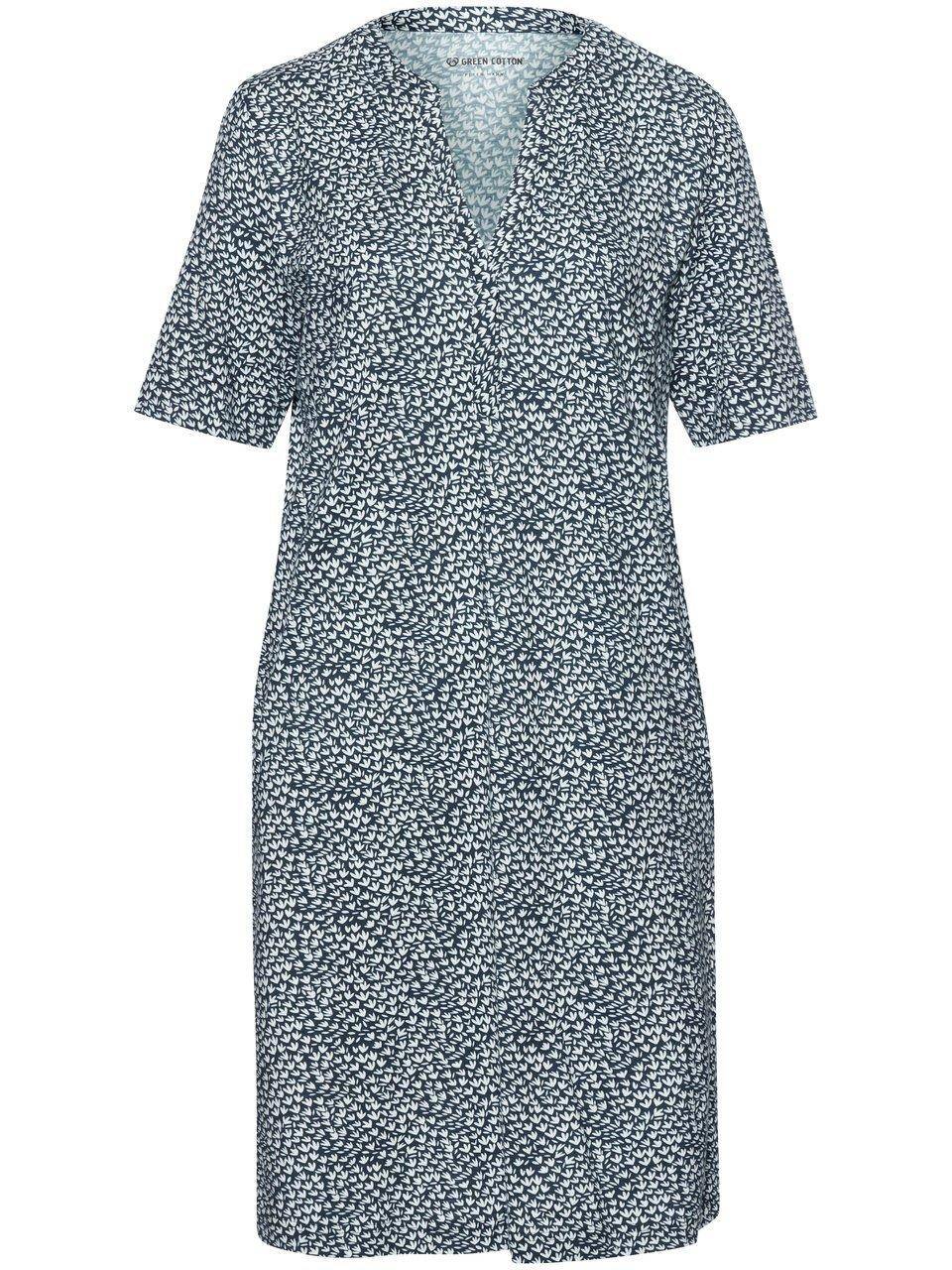 Green Cotton Jerseykleid Birthe