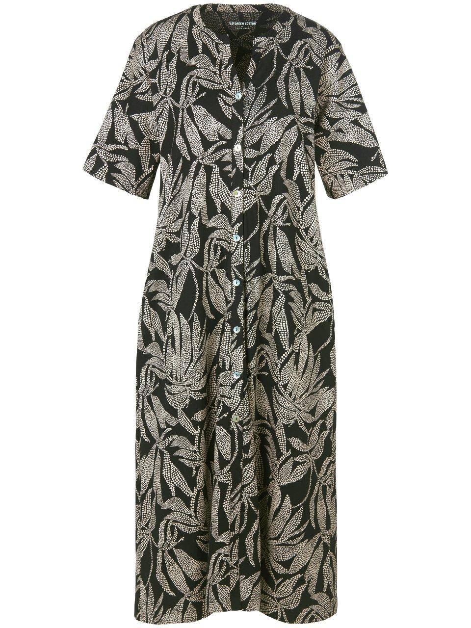 Green Cotton Jerseykleid Dorthe