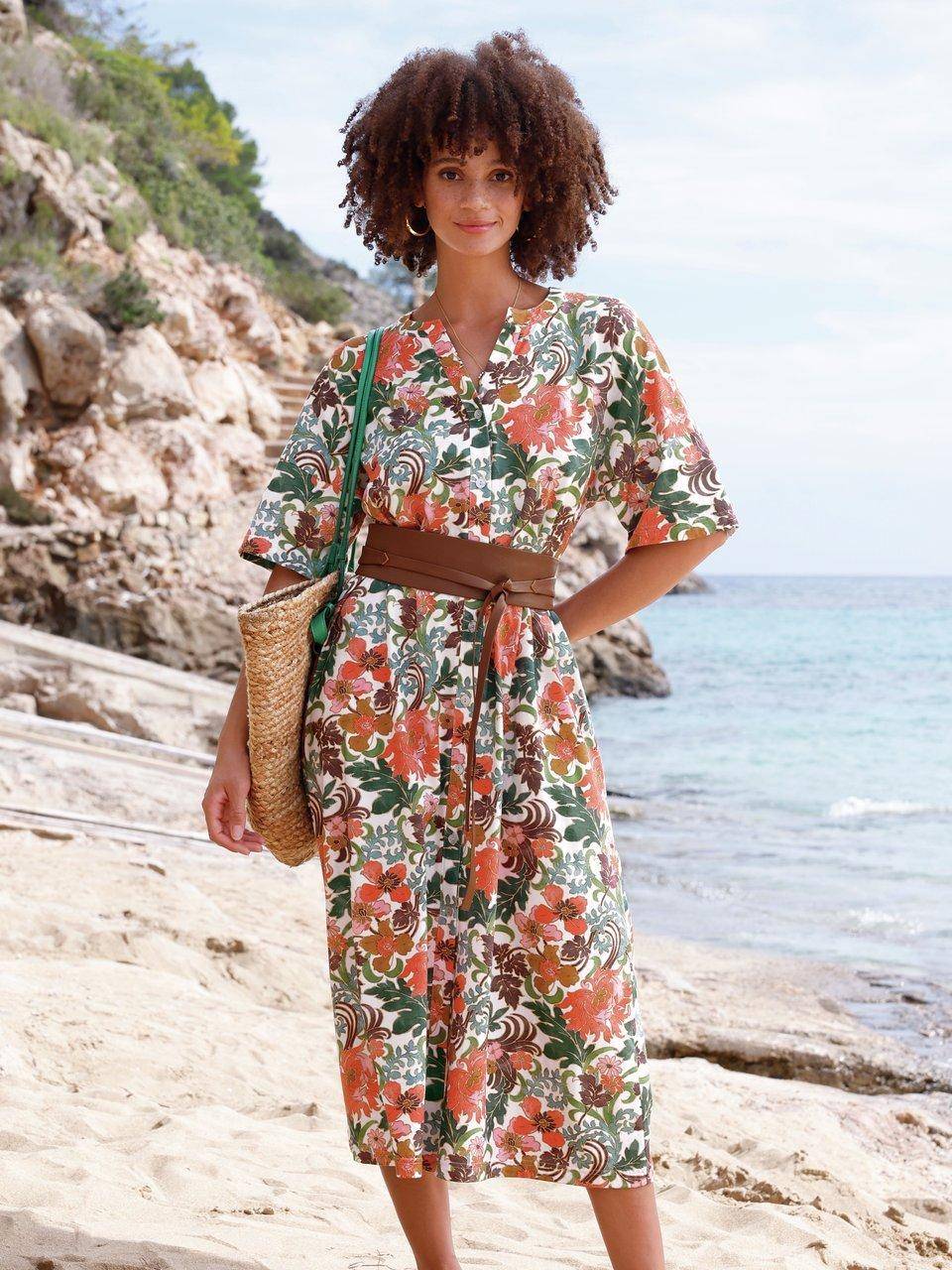 Green Cotton Jerseykleid Dorthe