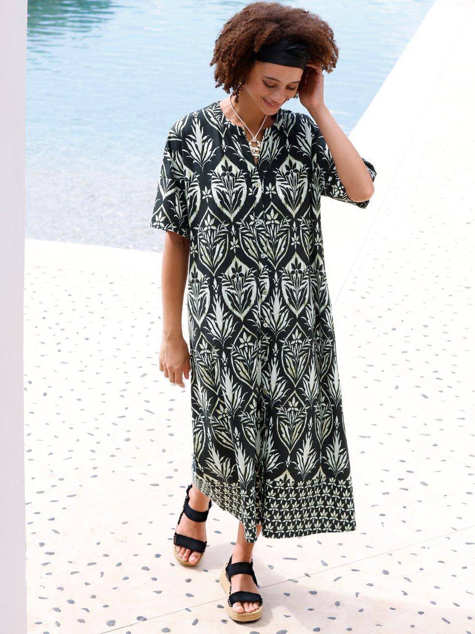 Green Cotton Jerseykleid Dorthe