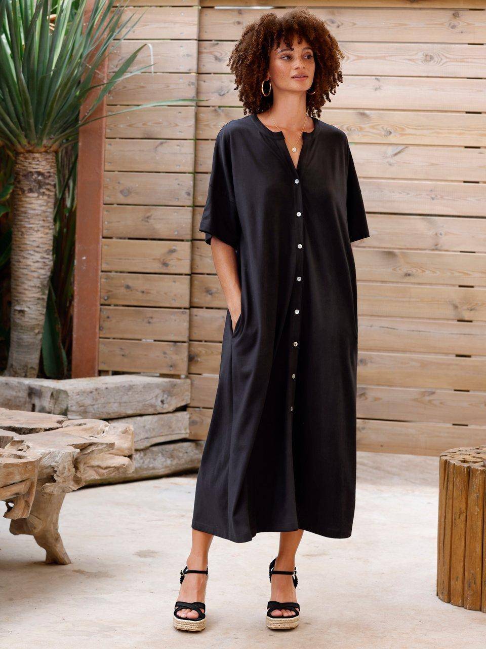 Green Cotton Jerseykleid Dorthe