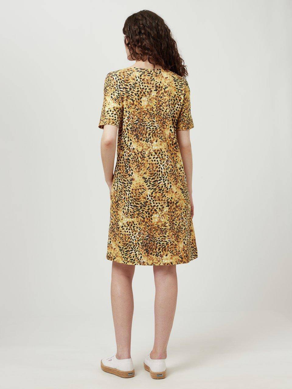 Green Cotton Jerseykleid Louise