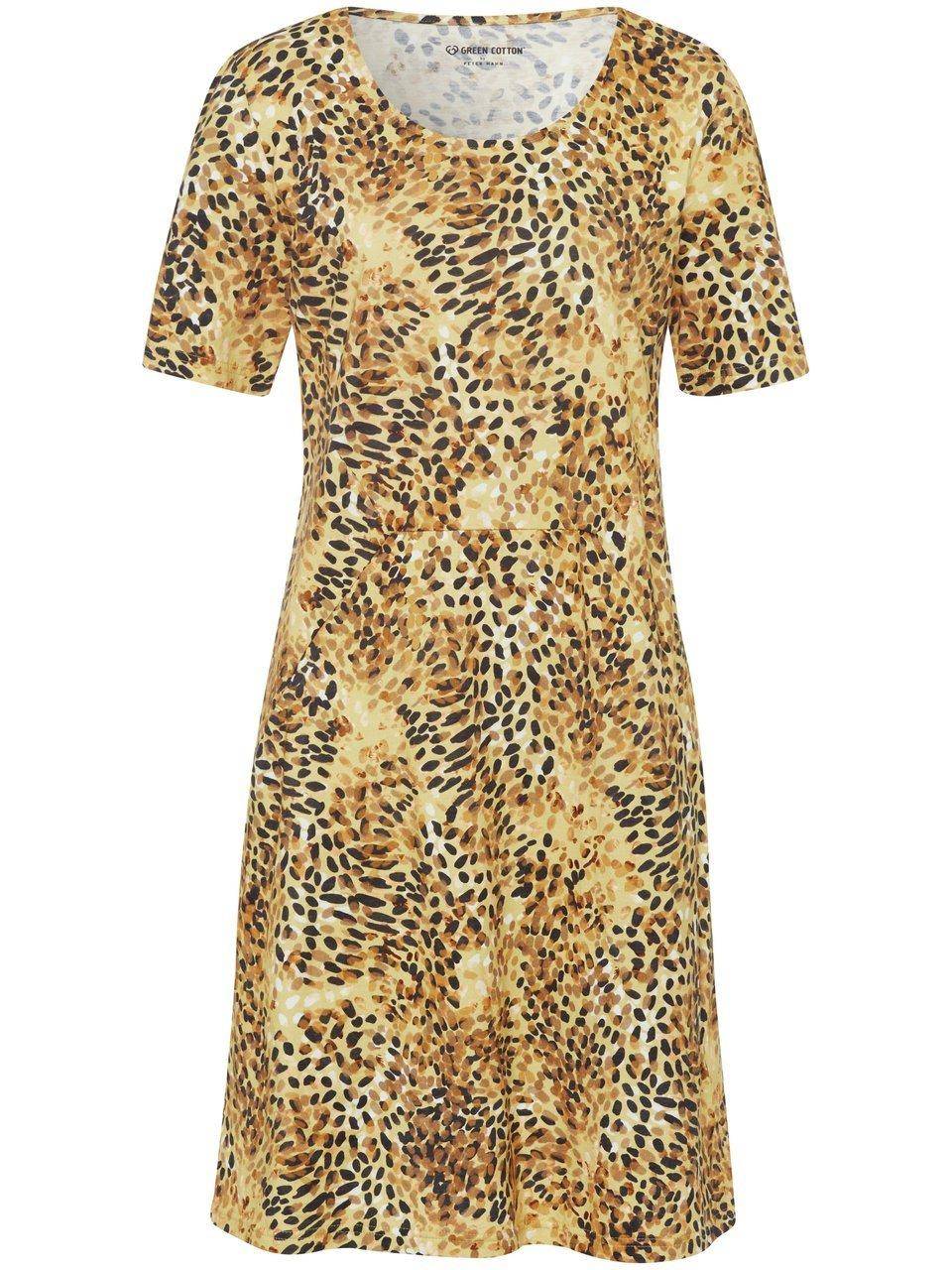 Green Cotton Jerseykleid Louise