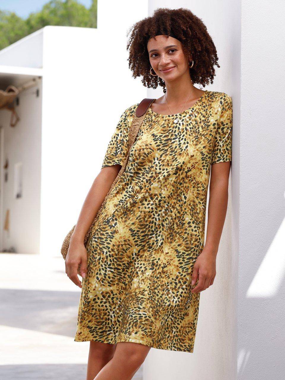 Green Cotton Jerseykleid Louise