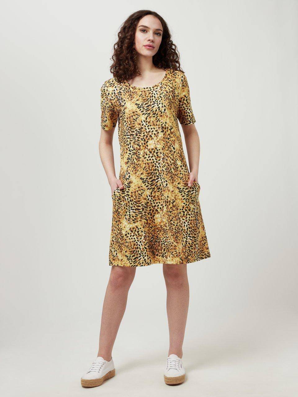 Green Cotton Jerseykleid Louise