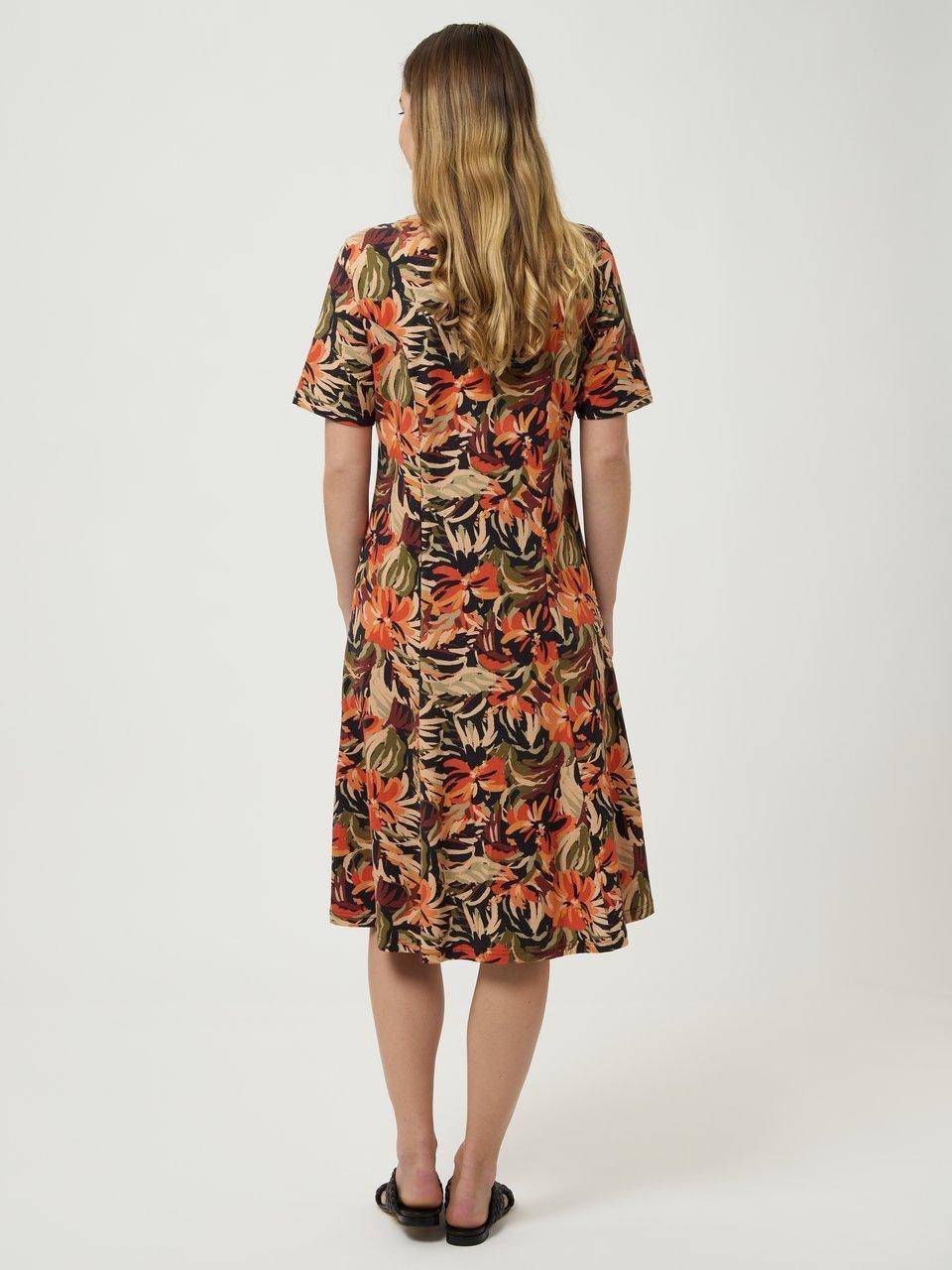 Green Cotton Jerseykleid Mette