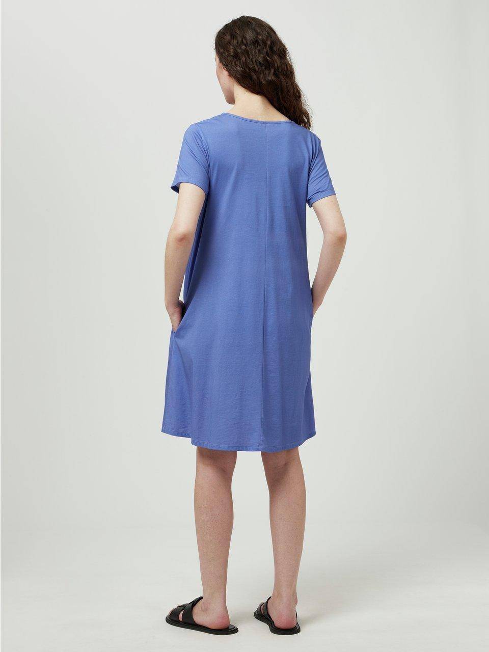 Green Cotton Jerseykleid Naja