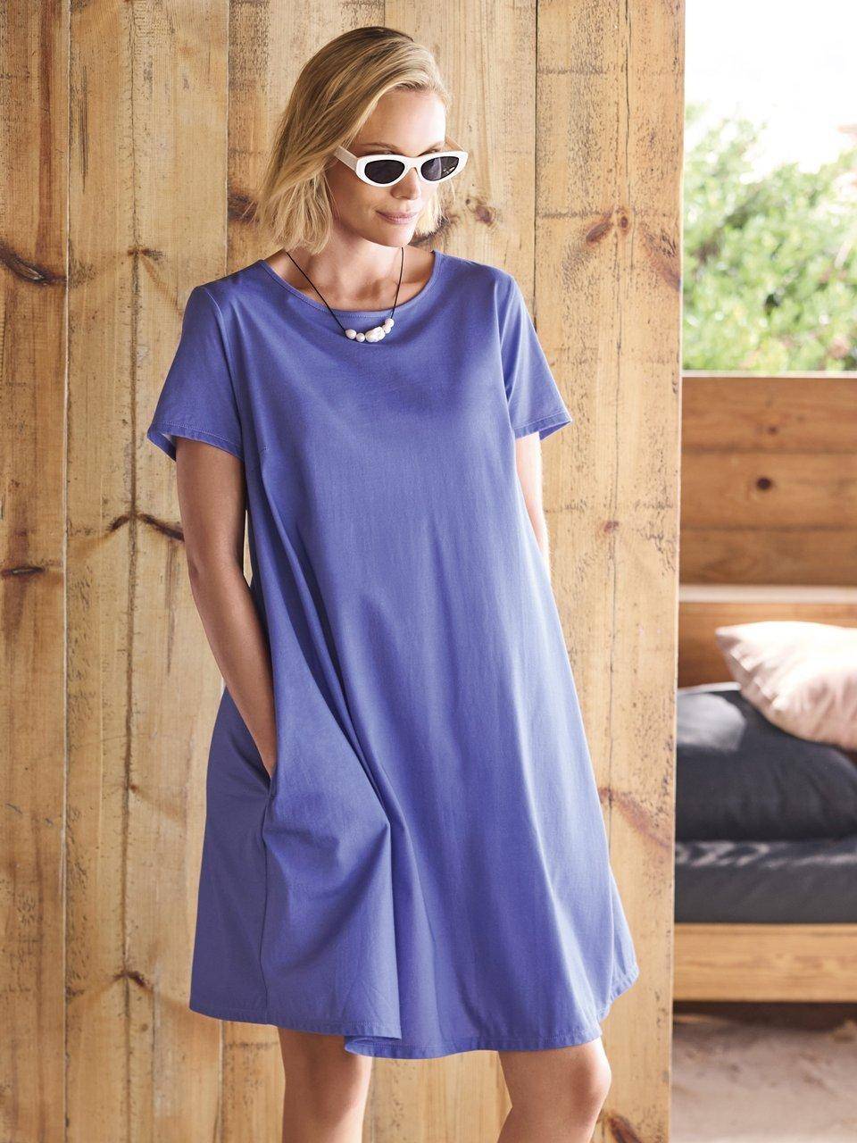 Green Cotton Jerseykleid Naja