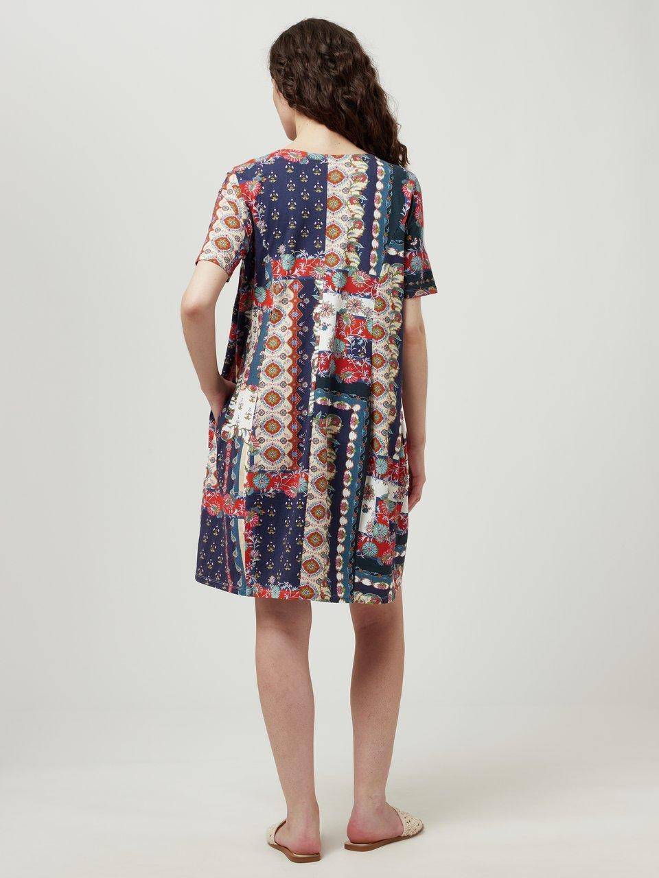 Green Cotton Jerseykleid Oda